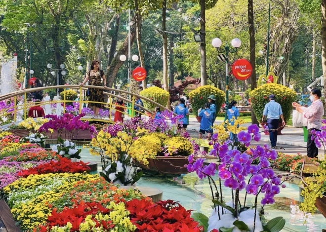 Hội Chợ Hoa Xuân 2026 – Điểm Hẹn Của Người Yêu Hoa